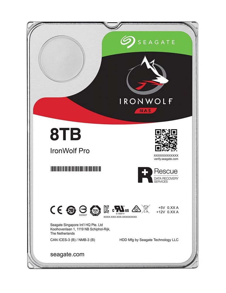 Seagate IronWolf Pro ST8000NEA01 hard disk-uri interne 3.5" 8000 Giga Bites ATA III Serial