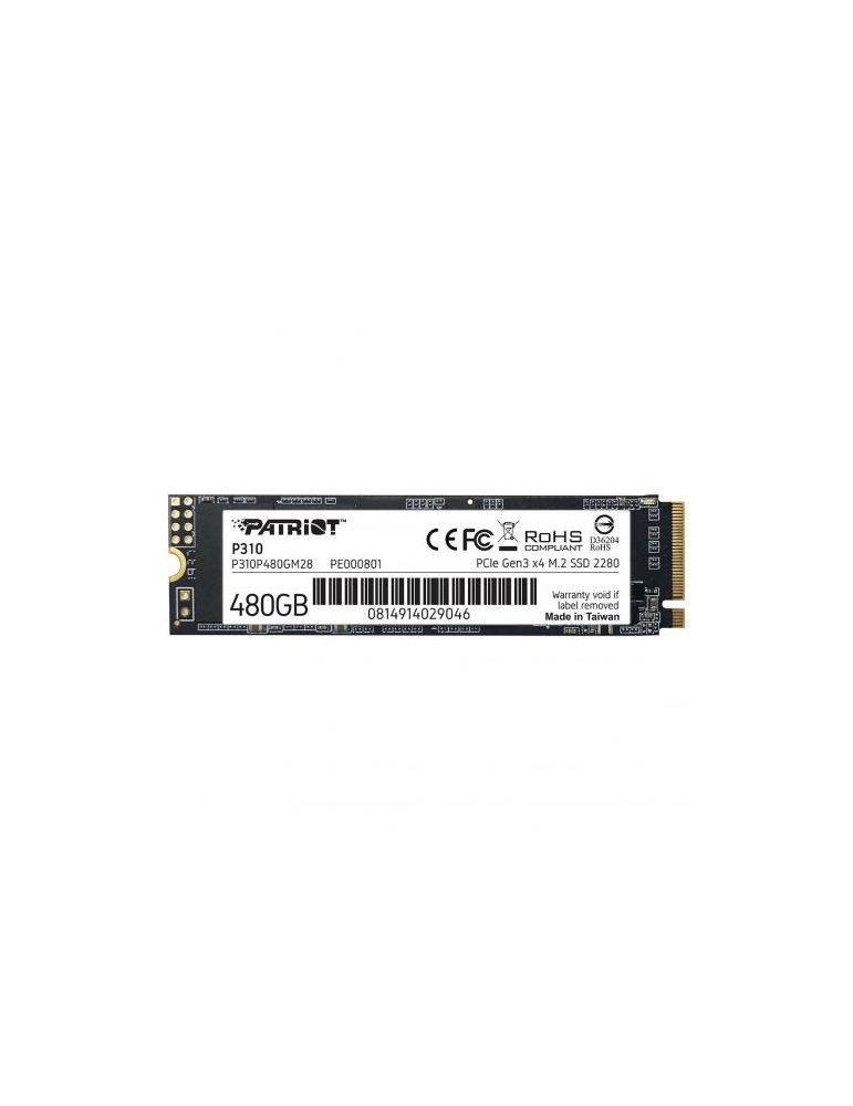 SSD Patriot P310 480GB, PCI Express 3.0 x4, M.2