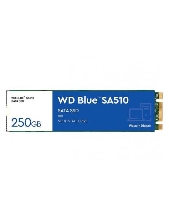 SSD Western Digital Blue SA510 250GB, SATA3, M.2 Wd - 1