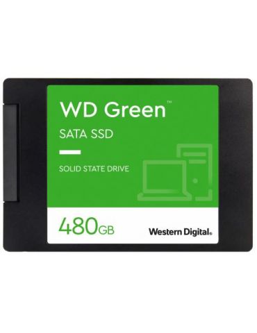 SSD Western Digital Green WDS480G3G0A 480GB, SATA3, 2.5inch Wd - 1 - Tik.ro