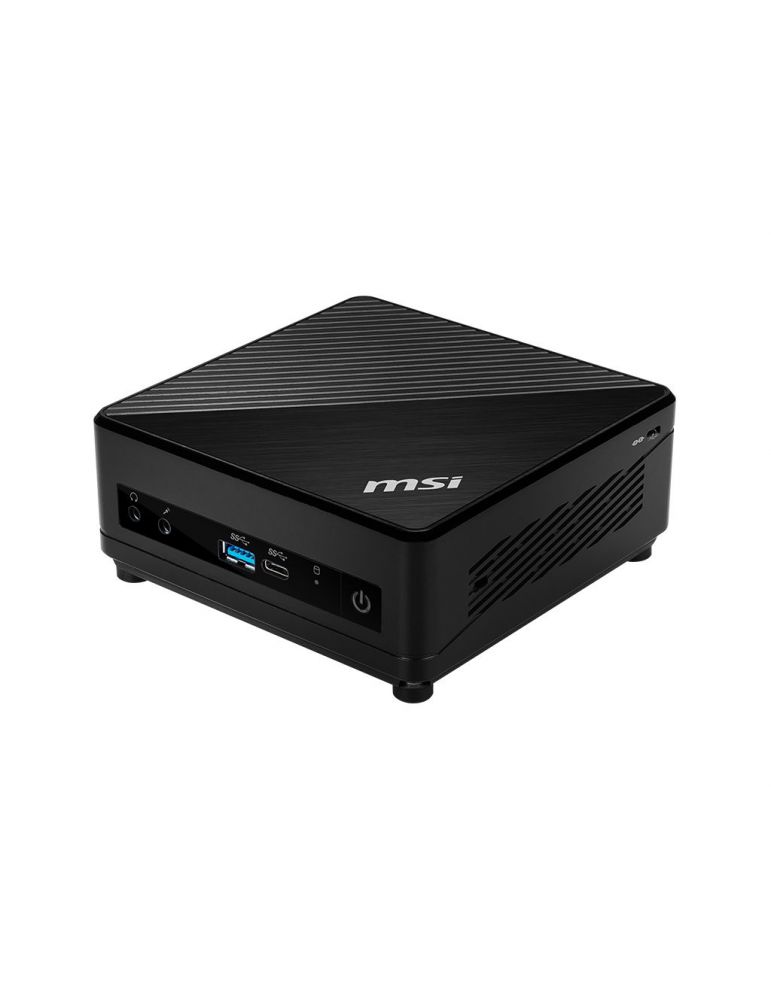MSI Cubi 5 10M-414EU i5-10210U mini PC Intel Core i5 8 Giga Bites DDR4-SDRAM 512 Giga Bites SSD Windows 11 Home Negru