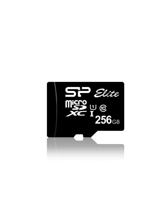 Silicon Power Elite 256 Giga Bites MicroSDXC UHS-I Clasa 10