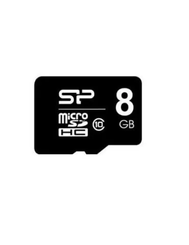 Silicon Power SP008GBSTH010V10SP memorii flash 8 Giga Bites MicroSDHC Clasa 10 - Tik.ro