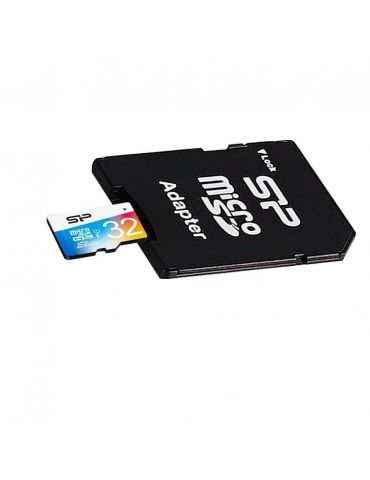 Silicon Power Elite 32 Giga Bites MicroSDHC UHS-I Clasa 10