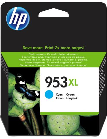 HP Cartuş de cerneală original de capacitate extinsă 953XL Cyan - Tik.ro