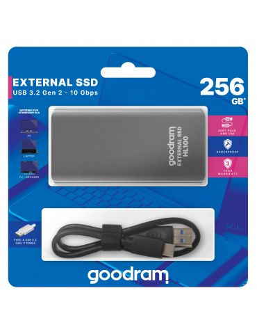 Goodram HL100 256 Giga Bites Gri
