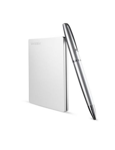 Toshiba Canvio Slim hard-disk-uri externe 1000 Giga Bites Argint