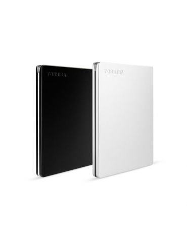 Toshiba Canvio Slim hard-disk-uri externe 1000 Giga Bites Argint