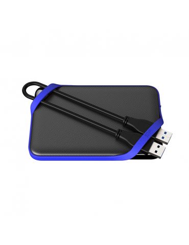 Silicon Power A62S hard-disk-uri externe 2000 Giga Bites Negru, Albastru