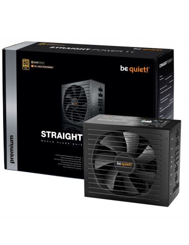 be quiet! Straight Power 11 unități de alimentare cu curent 650 W 20+4 pin ATX ATX Negru
