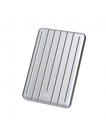 Silicon Power Armor A75 hard-disk-uri externe 2000 Giga Bites Argint