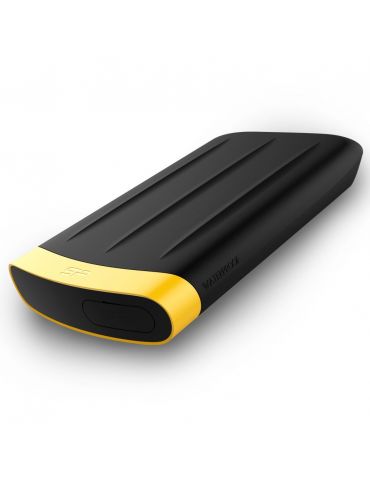 Silicon Power Armor A65 hard-disk-uri externe 2000 Giga Bites Negru