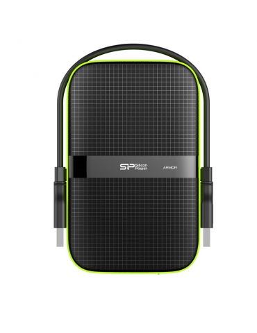 Silicon Power Armor A60 hard-disk-uri externe 1000 Giga Bites Negru