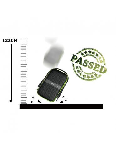 Silicon Power Armor A60 hard-disk-uri externe 1000 Giga Bites Negru