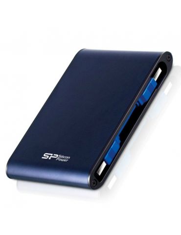 Silicon Power Armor A80 hard-disk-uri externe 2000 Giga Bites Albastru