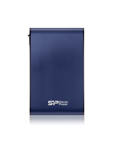 Silicon Power Armor A80 hard-disk-uri externe 2000 Giga Bites Albastru