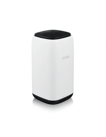 Zyxel NR5101 router wireless Gigabit Ethernet Bandă dublă (2.4 GHz  5 GHz) 5G Alb