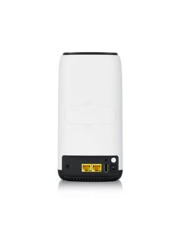 Zyxel NR5101 router wireless Gigabit Ethernet Bandă dublă (2.4 GHz  5 GHz) 5G Alb