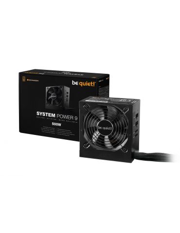 be quiet! System Power 9 | 500W CM unități de alimentare cu curent 20+4 pin ATX ATX Negru