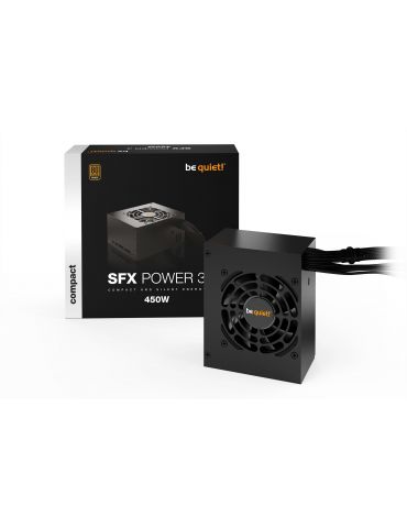 be quiet! SFX POWER 3 450W unități de alimentare cu curent 20+4 pin ATX Negru