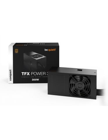 be quiet! TFX POWER 3 300W Bronze unități de alimentare cu curent 20+4 pin ATX Negru