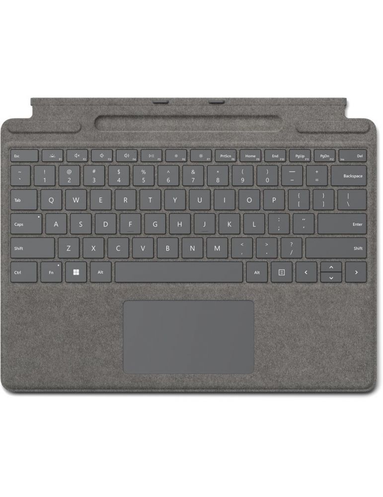 Microsoft Signature Platină Microsoft Cover port QWERTZ Germană