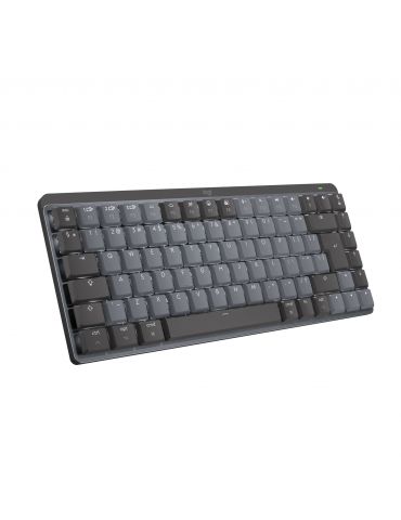 Logitech MX Mini Mechanical for Mac tastaturi Bluetooth QWERTY US Internațional Grafit, Gri - Tik.ro