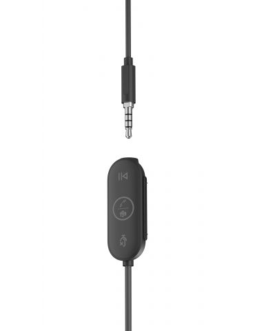 Logitech Zone Căști Prin cablu În ureche Birou Call center USB tip-C Grafit