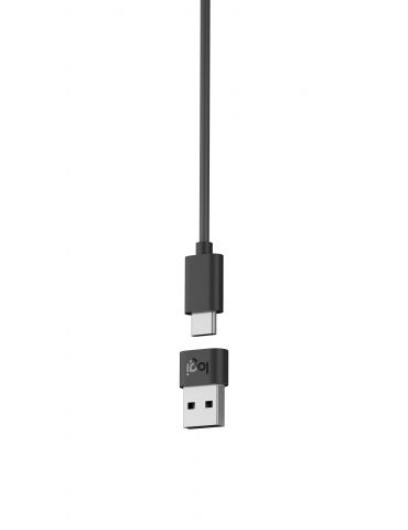 Logitech Zone Căști Prin cablu În ureche Birou Call center USB tip-C Grafit