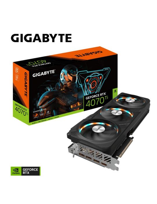 Gigabyte GeForce RTX­­ 4070 Ti GAMING OC 12G NVIDIA GeForce RTX 4070 Ti 12 Giga Bites GDDR6X