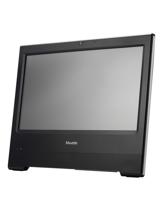 Shuttle X50V8 Intel® Celeron® 39,6 cm (15.6") 1366 x 768 Pixel Ecran tactil PC All-in-One Barebone Wi-Fi 5 (802.11ac) Negru