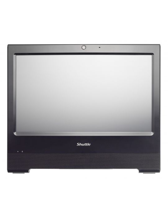 Shuttle X50V8 Intel® Celeron® 39,6 cm (15.6") 1366 x 768 Pixel Ecran tactil PC All-in-One Barebone Wi-Fi 5 (802.11ac) Negru