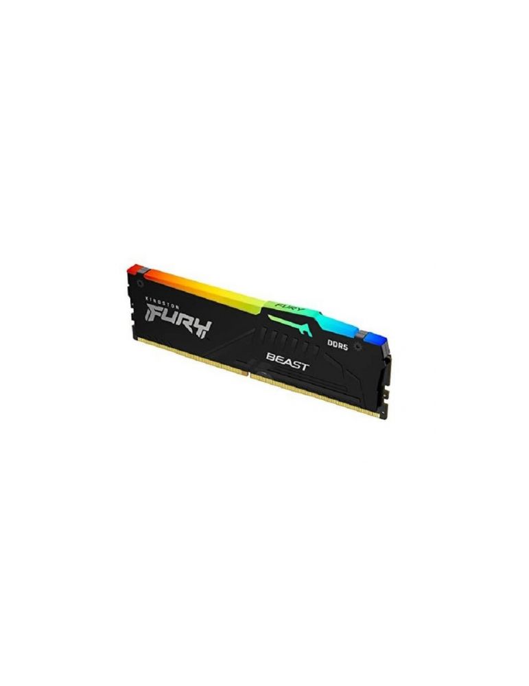 RAM Memorie Kingston Fury Beast RGB AMD EXPO, 8GB, DDR5-6000MHz, CL36