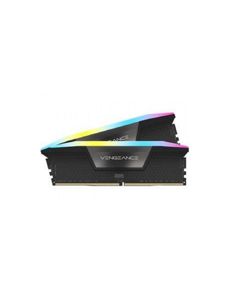 Kit Memorie Corsair Vengeance RGB, 64GB, DDR5-6000MHz, CL40, Dual Channel