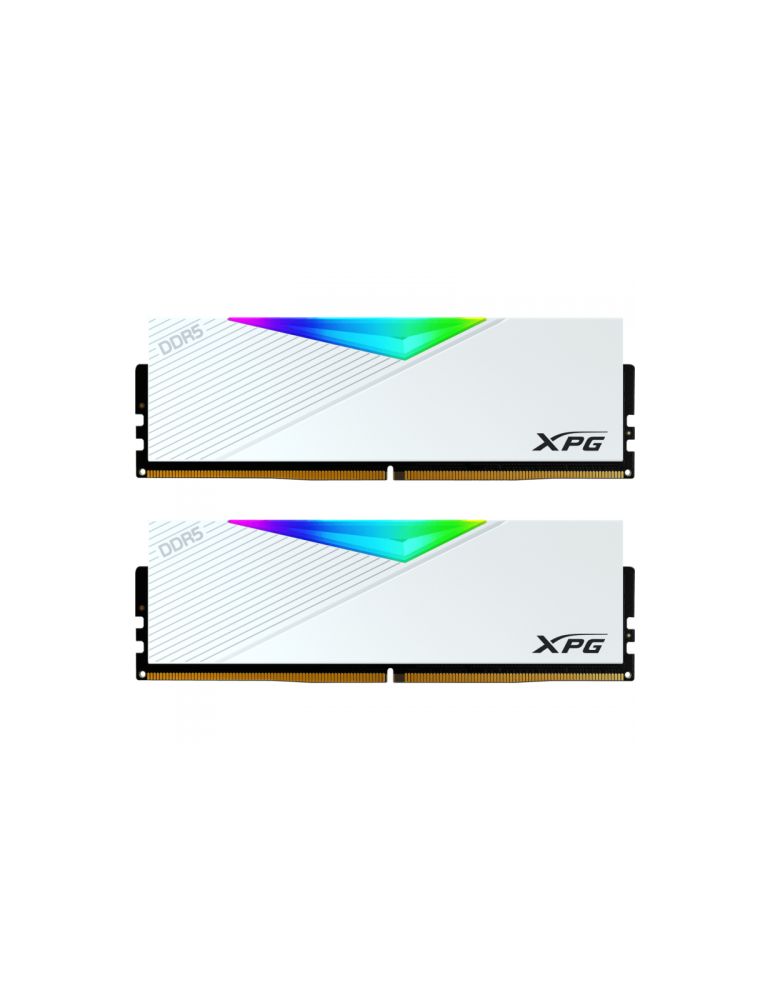 Kit Memorie ADATA XPG Lancer RGB White 32GB ,DDR5-5200MHz, CL38, Dual Channel