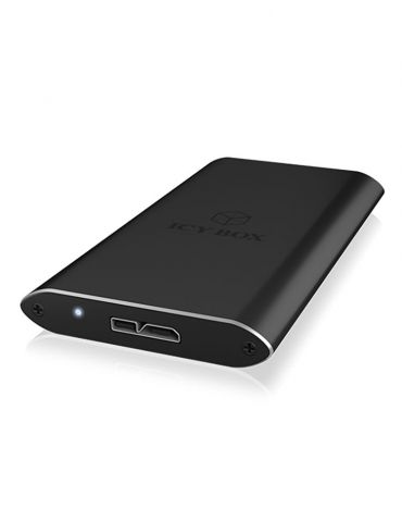 ICY BOX IB-182AMU3 Carcasă SSD Negru 2.5"