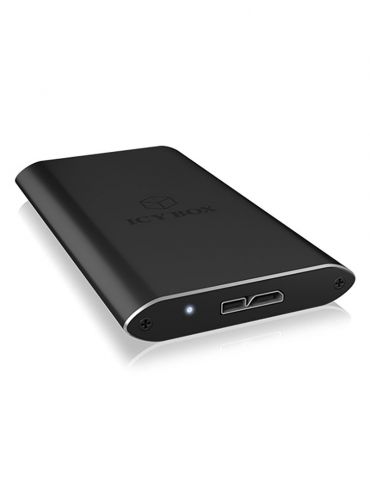 ICY BOX IB-182AMU3 Carcasă SSD Negru 2.5"