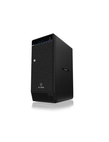 ICY BOX IB-3780-C31 Cutie protecție HDD SSD Negru 2.5 3.5"
