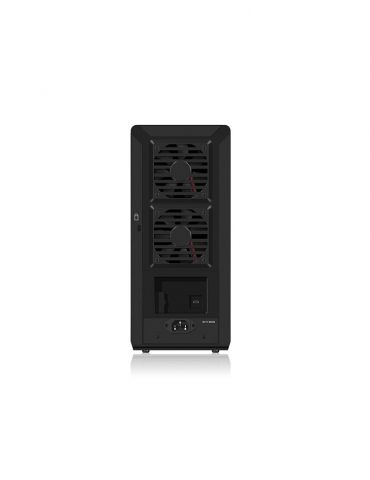 ICY BOX IB-3780-C31 Cutie protecție HDD SSD Negru 2.5 3.5"