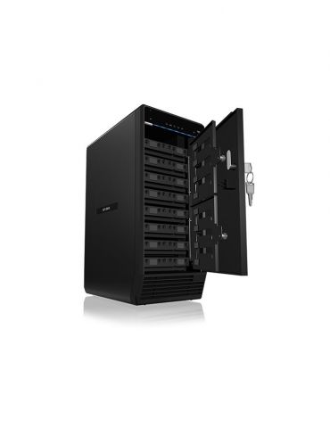 ICY BOX IB-3780-C31 Cutie protecție HDD SSD Negru 2.5 3.5"