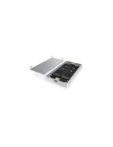 RaidSonic IB-RD288M2 Carcasă SSD Argint M.2