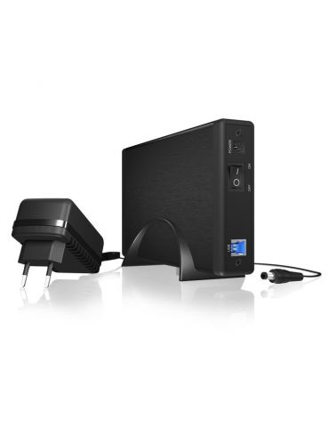 ICY BOX IB-377U3 Carcasă HDD Negru 3.5"