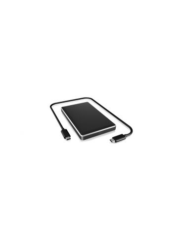 ICY BOX IB-245-C31-B carcasă disc memorie Cutie protecție HDD SSD Negru 2.5"