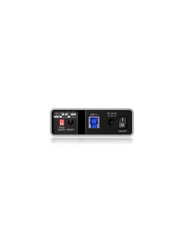 ICY BOX IB-RD2253-U31 Cutie protecție HDD SSD Negru 2.5"