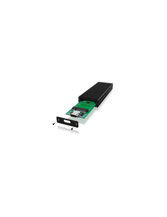 ICY BOX IB-1816M-C31 Carcasă SSD Negru U.2