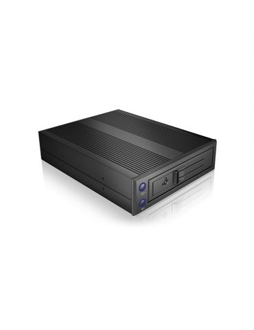 ICY BOX IB-176SSK-B 13,3 cm (5.25") Tavă disc memorie Negru