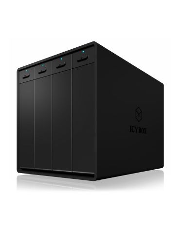 ICY BOX IB-3664SU3 carcasă disc memorie Carcasă HDD Negru 3.5"