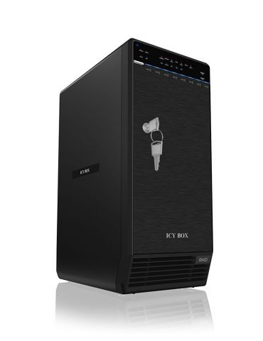 ICY BOX IB-3680SU3 Carcasă HDD Negru 3.5"
