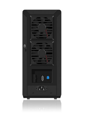 ICY BOX IB-3680SU3 Carcasă HDD Negru 3.5"