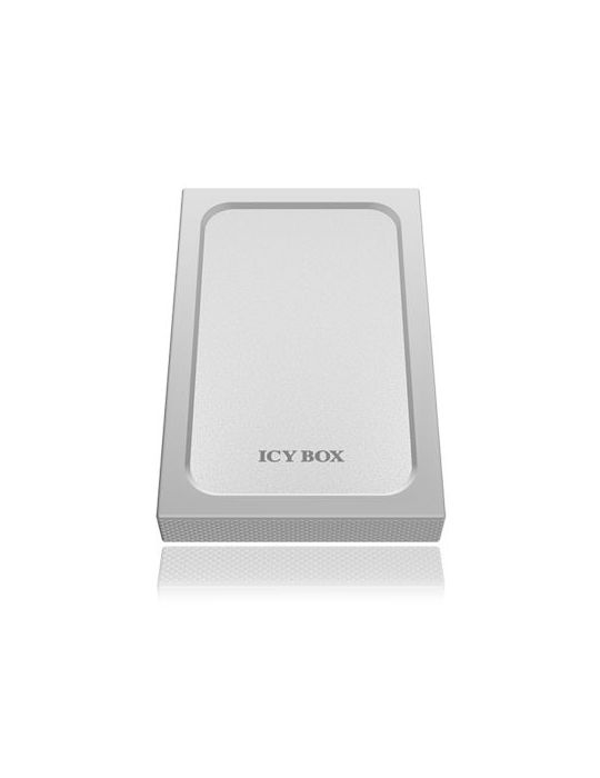 ICY BOX IB-254U3 Cutie protecție HDD SSD Argint 2.5" Alimentare prin USB